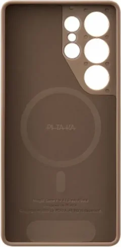 Чехол-накладка Pitaka PIN Button Samsung Galaxy S25 Ultra (черное золото) — фото 2