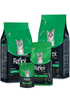 Сухой корм для кошек Reflex Plus для котят с курицей (1.5кг) — фото 2