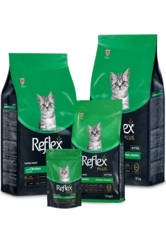 Сухой корм для кошек Reflex Plus для котят с курицей (1.5кг) — фото 6