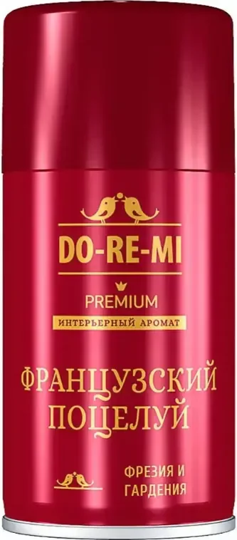 Сменный блок для освежителя воздуха DoReMi Premium. Французкий поцелуй (250мл)
