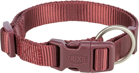 Ошейник Trixie Premium Collar 201631 (M-L, сангрия)