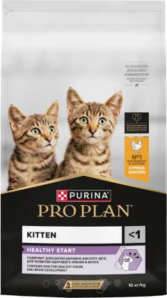 Сухой корм для кошек Pro Plan Junior с курицей (10кг) — фото 1