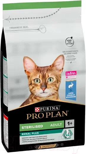 Сухой корм для кошек Pro Plan Sterilised с кроликом (1.5кг)