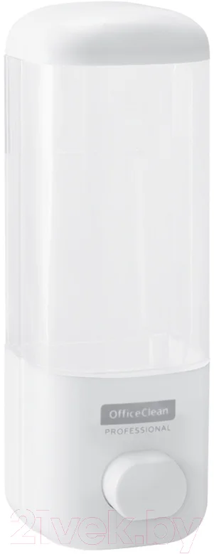 Дозатор OfficeClean Professional наливной механический (0.5л, пластик, белый)