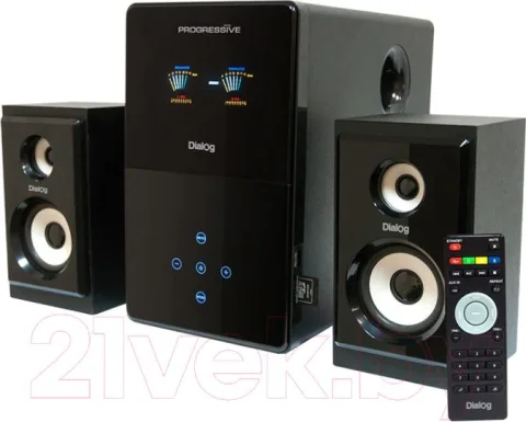 Мультимедиа акустика Dialog Progressive AP-220 (черный)