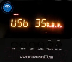 Мультимедиа акустика Dialog Progressive AP-222B (черный) — фото 4