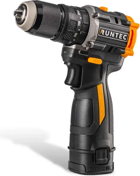 Аккумуляторная дрель-шуруповерт RUNTEC Pro RT-ID124