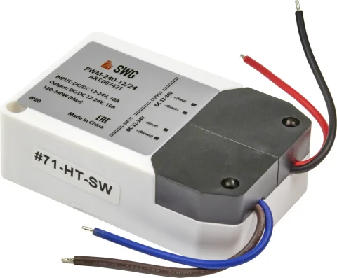 ШИМ-фильтр для светодиодной ленты SWG PWM-240-12/24 / 007421