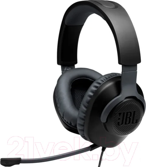 Наушники-гарнитура JBL Quantum 100 / QUANTUM100BLK (черный)