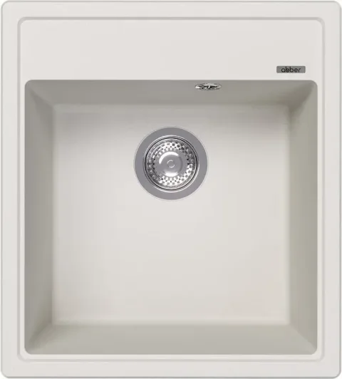 Мойка кухонная Abber Quarz AQ2901W (белый)