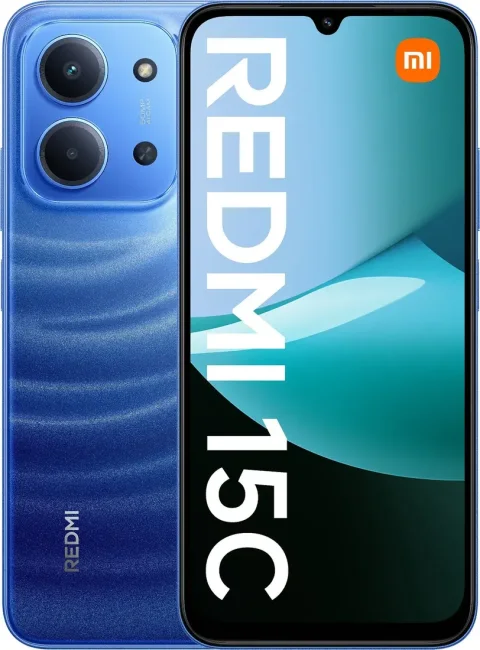 Смартфон Xiaomi Redmi 15C 8GB/256GB (синий, с NFC)