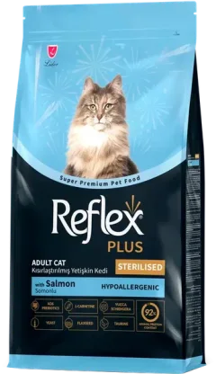 Сухой корм для кошек Reflex Plus Для стерилизованных кошек с лососем (8кг) — фото 5