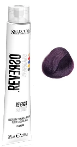Крем-краска для волос Selective Professional Reverso Superfood 6.7 (100мл, темный блондин фиолетовый)