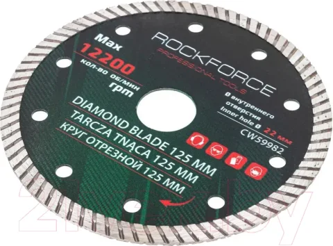 Отрезной диск алмазный RockForce RF-CW59982