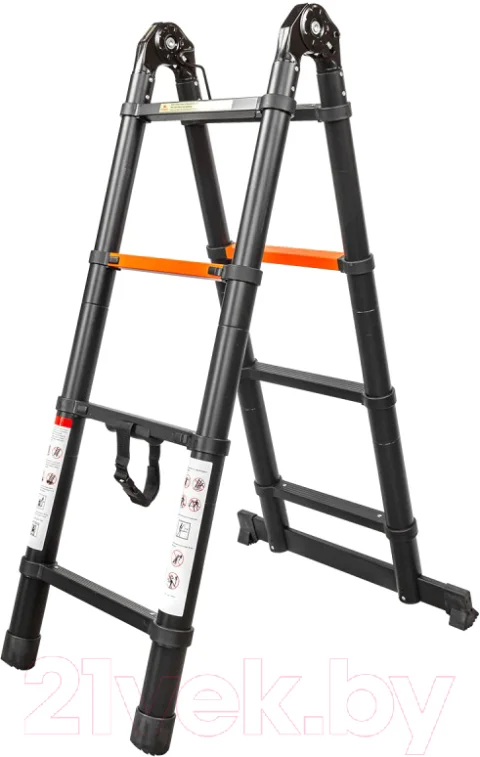 Телескопическая лестница RockForce RF-UP130-M