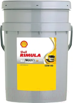 Моторное масло Shell Rimula R4 Multi 15W40 (20л) — фото 3