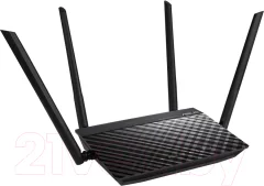 Беспроводной маршрутизатор Asus RT-AC1200 v2 (черный) — фото 3