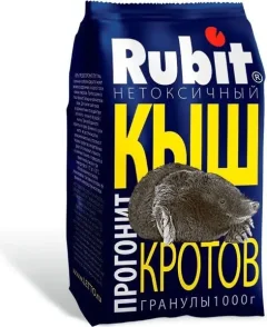 Средство для борьбы с вредителями Rubit Кыш Репеллент от кротов (1кг) — фото 6