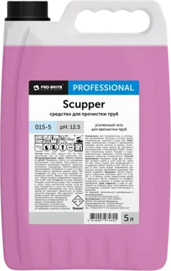 Средство для устранения засоров Pro-Brite Scupper (5л) — фото 3