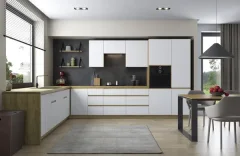 Шкаф-стол кухонный Anrex Set plus 2D/60 (дуб наварра/белый) — фото 9