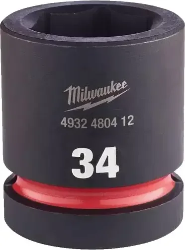 Головка слесарная Milwaukee Shockwave 1" 34мм (4932480412)