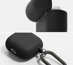 Чехол для наушников Ringke Silicone для AirPods 4 (черный) — фото 6