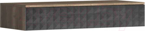 Тумба Shtabe Simple 7010 эко (графит/дуб веллингтон)
