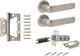 Комплект дверной фурнитуры Code Deco Slim H-40136-A-NISM без фиксатора (никель супер матовый) — фото 5