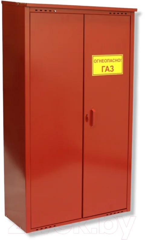 Шкаф для газового баллона Петромаш Slkptr24 (2x50л, красный)