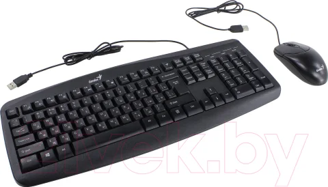 Комплект клавиатура и мышь Genius Smart KM-200 (черный)