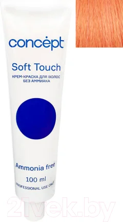 Крем-краска для волос Concept Soft Touch Безаммиачная 9.438 (100мл, светлый медный золотисто-жемчужный) — фото 1