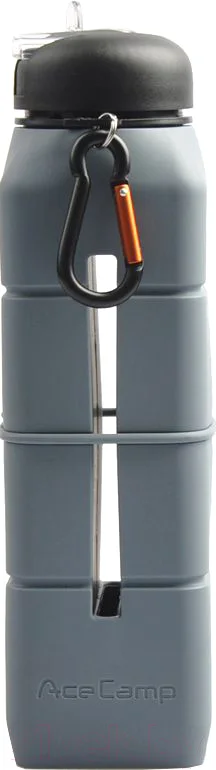 Бутылка для воды AceCamp Sound Bottle 1584 (серый)