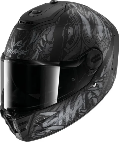 Мотошлем Shark Helmets Spartan RS Shaytan Mat (XL, черный/антрацит)
