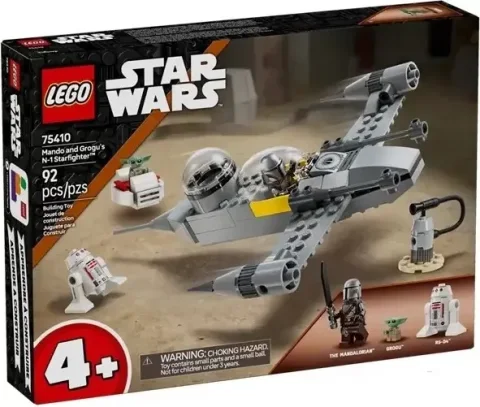 Конструктор Lego Star Wars Истребитель N-1 Мандо и Грогу 75410