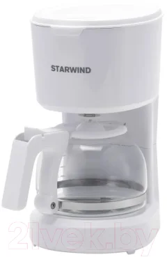 Капельная кофеварка StarWind STD0611 (белый) — фото 1