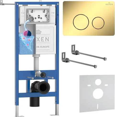 Инсталляция для унитаза Roxen StounFix Dual Fresh 868400