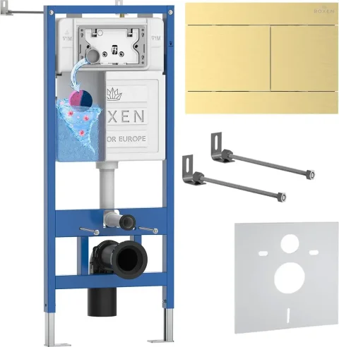 Инсталляция для унитаза Roxen StounFix Dual Fresh 868408