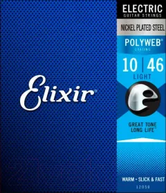 Струны для электрогитары Elixir Strings Light 12050 / Polyweb 10-46 — фото 3