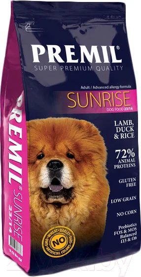 Сухой корм для собак Premil Sunrise (2.5кг)