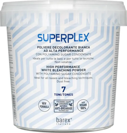 Порошок для осветления волос Barex Superplex Up To 7 (400г)