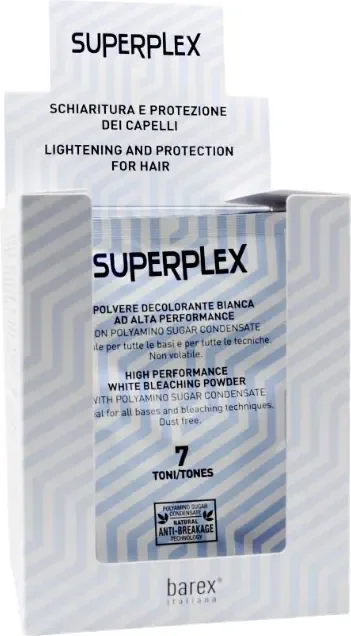 Порошок для осветления волос Barex Superplex Up To 7 (12x30г)