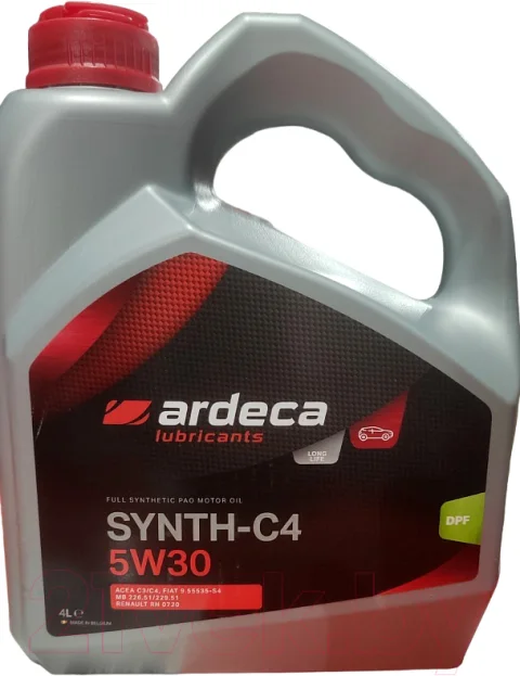 Моторное масло Ardeca Synth-C4 5W30 / P01071-ARD004 (4л)