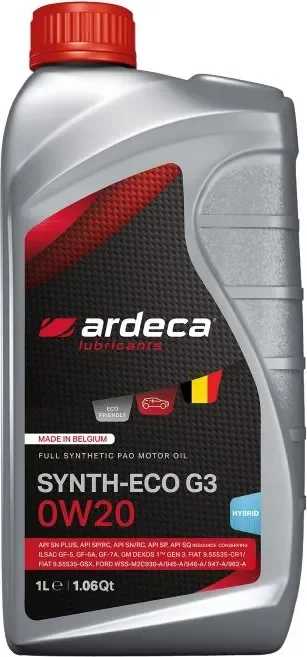 Моторное масло Ardeca Synth-Eco G3 0W20 / P01361-ARD001 (1л)