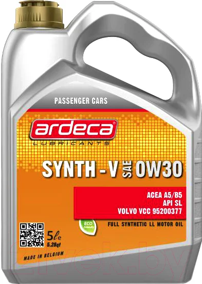Моторное масло Ardeca Synth-V 0W30 / P01181-ARD005 (5л)