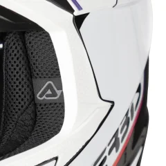 Мотошлем Acerbis T711 / 0026458.237.064 (M, белый/черный) — фото 10