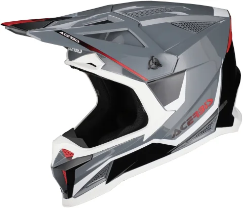 Мотошлем Acerbis T711 / 0026458.293.069 (XXL, серый/черный)