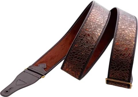 Ремень для гитары RightOn Talisman Alien Brown
