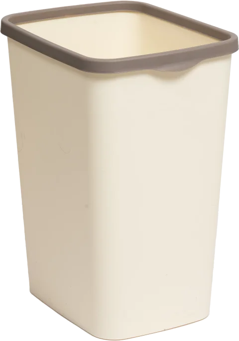 Мусорное ведро Violet Tandem 842226 (20л, слоновая кость)