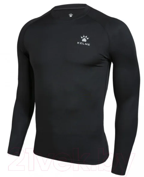 Термокофта Kelme Tech Fit L/S Thin / 3891113-000 (2XL, черный)