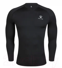 Термокофта Kelme Tech Fit L/S Thin / 3891113-000 (4XL, черный) — фото 2